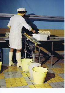 1963 : Poste de casse manuelle