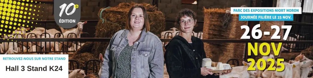 Maine Agrotec participe au salon Capr’Inov 2025 à Niort  