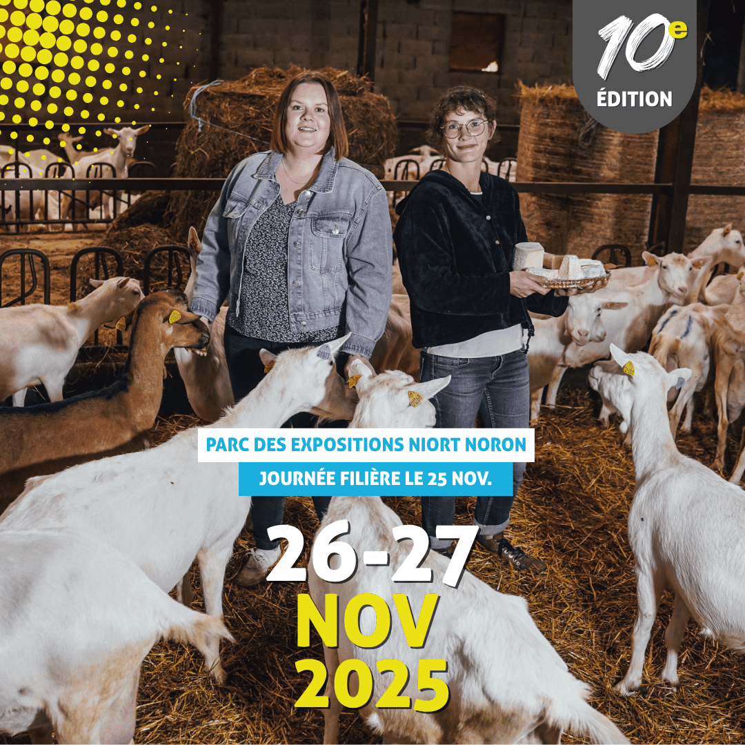 Maine Agrotec participe au salon Caprinov les 26 et 27 novembre 2025